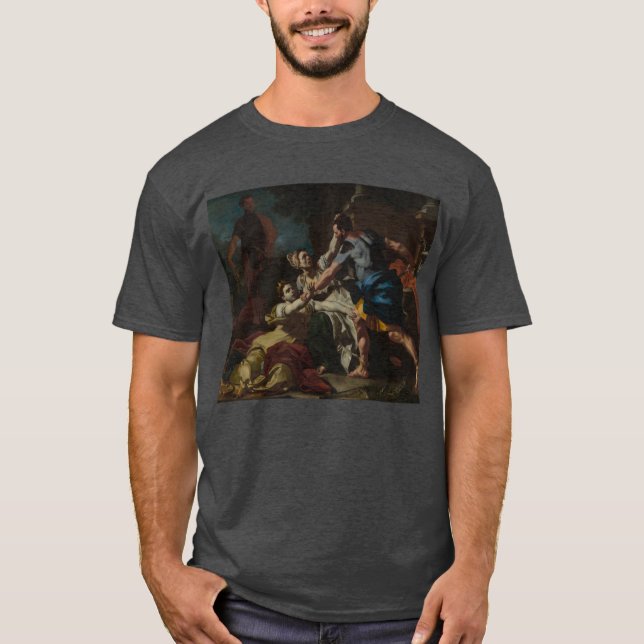 Camiseta Francesco Solimena - Morte de Messalina (Frente)