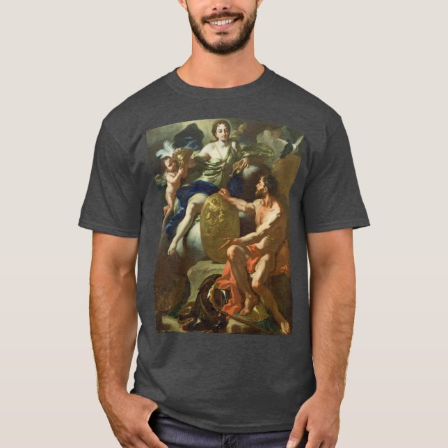 Camiseta Francesco Solimena - Vênus na Forja de Vulcano (Frente)