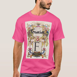 Camiseta Francine Vintage e Crafter de caligrafia moderna G