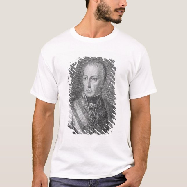 Camiseta Francis II, imperador romano santamente (Frente)