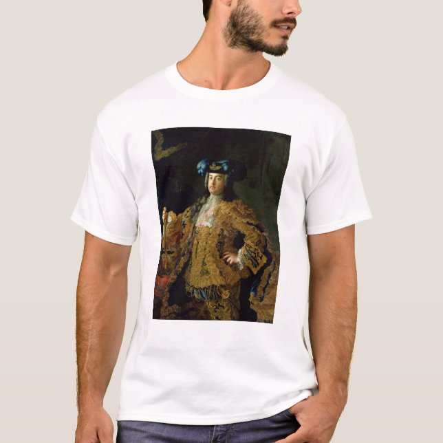 Camiseta Francis mim imperador romano santamente e marido (Frente)