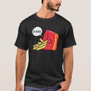 Camiseta Franco francês nacional Fries franceses Fries fran