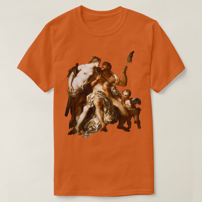 Camiseta Francois Lemoine Herules e Omphale (Frente do Design)