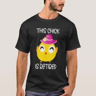 Camiseta Frango 1 da Pensão de Reforma do Pintinho aposenta