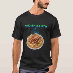 Camiseta Frango Alfredo Meme Bootleg Estilo Rap Antigo 90 V