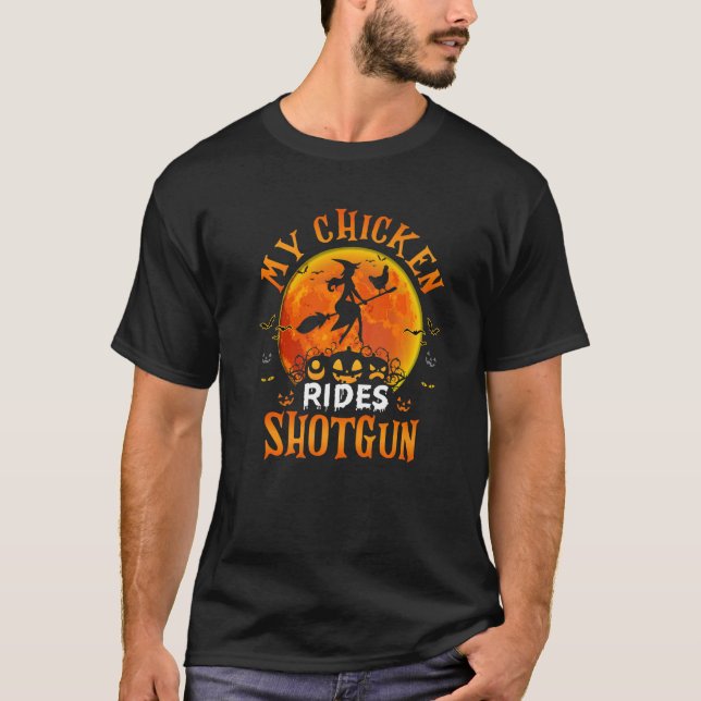 Camiseta Frango Anda no Carro Frango (Frente)