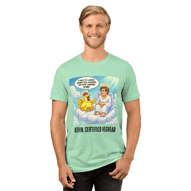 Camiseta Frango Anjo na Piada do Céu (Criador carregado)