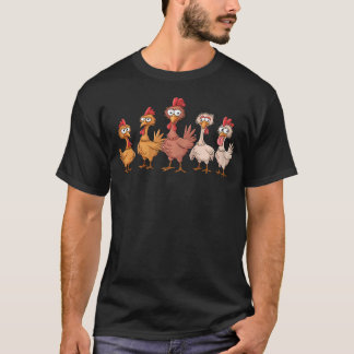 Camiseta Frango Arte Frango Louco Para Menino