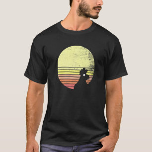 Camiseta Frango Atrevido Galinha Retro Pôr do Sol