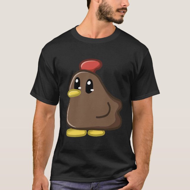 Camiseta Frango Brown Stardew Valley (Frente)