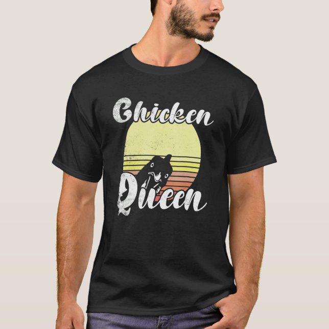 Camiseta Frango Cheeky Retro Frango Sunset Queen (Frente)