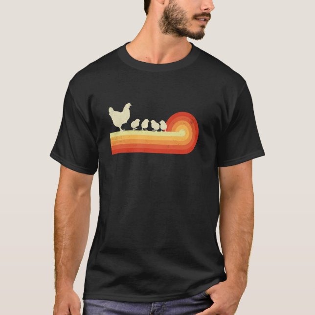 Camiseta Frango Com Pintinhos (Frente)
