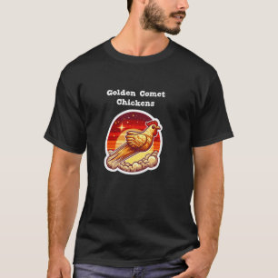 Camiseta Frango Cometa Dourado