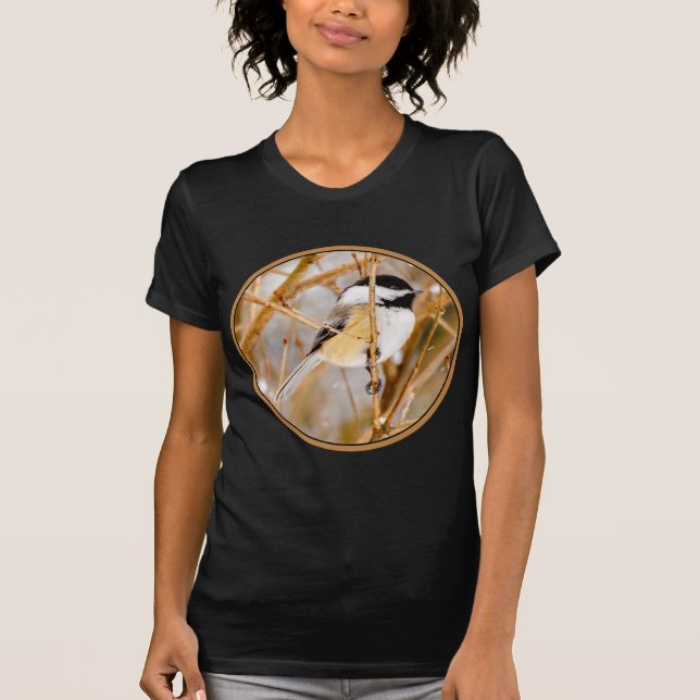 Camiseta Frango de Capa Preta - Fotografia Original (Frente)