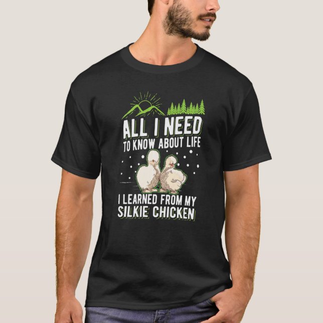 Camiseta Frango de seda (Frente)
