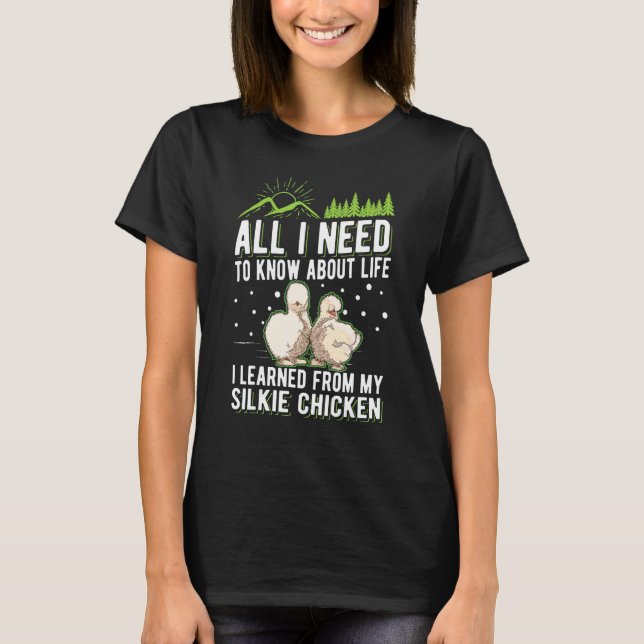 Camiseta Frango de seda (Frente)