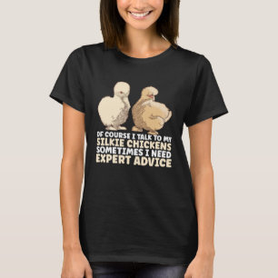 Camiseta Frango de seda animal Silk Chinese Silk