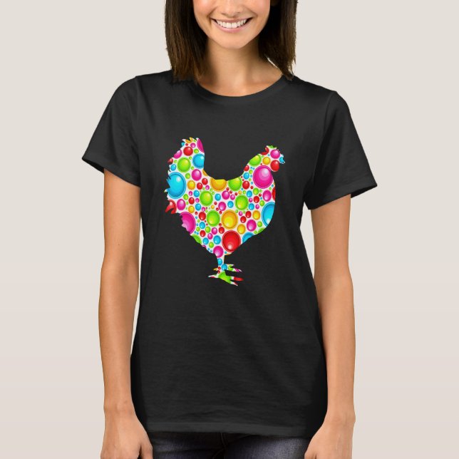 Camiseta Frango do Dia Internacional do Ponto  15 de setemb (Frente)