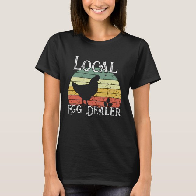Camiseta Frango dos Comerciantes de Ovos Local  Franga dos  (Frente)