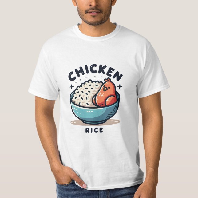 Camiseta Frango e Arroz (Frente)
