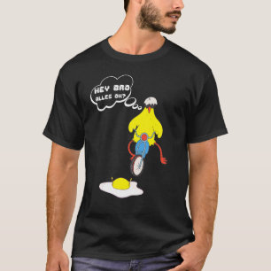 Camiseta Frango e Ovo Frito Irmão Irmã Motivo Páscoa Galinh