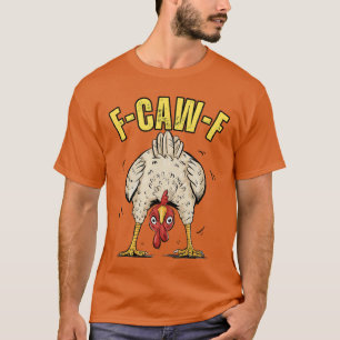 Camiseta Frango Engraçado Bunda FCAWF Galo Fazenda Galinha