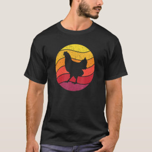 Camiseta Frango Estilo Retro Vintage 1