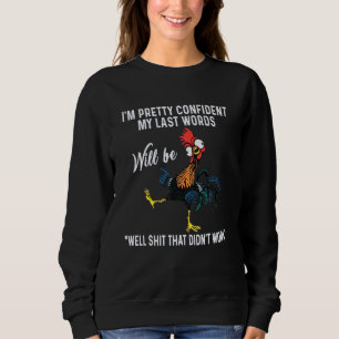 Camiseta Frango, estou Bonito confiante nas minhas últimas