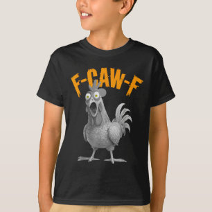 Camiseta Frango F-caw-f Engraçado F C A W F Frango 