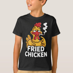 Camiseta Frango Frito Lojinha de Fumo Engraçado Amante da M