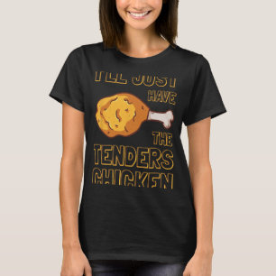 Camiseta Frango Frito Marinado Suculento Revestido Refeição