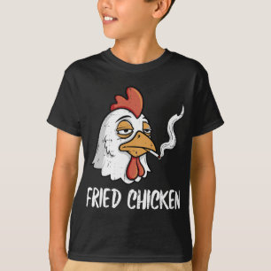 Camiseta Frango Frito Piada Engraçada Humor Adulto Homens M