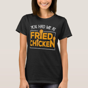 Camiseta Frango Frito Você Me Conquistou Com Frango Frito