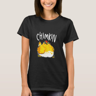 Camiseta Frango Gordo Chimkin Funny Chicken Derpy Fat Chick
