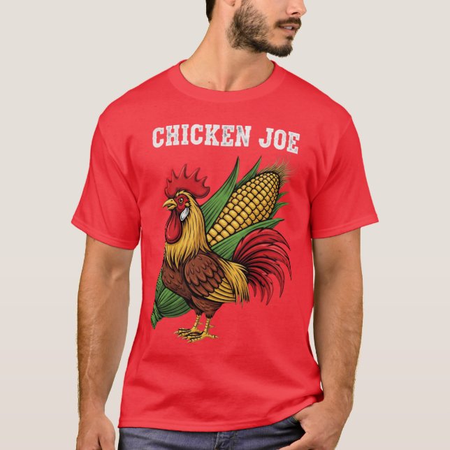 Camiseta Frango Joe com Milho (Frente)