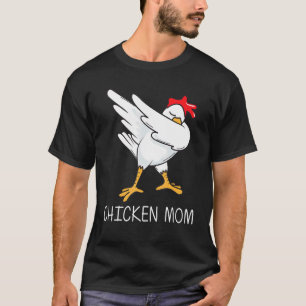 Camiseta Frango Legal Para a Mamãe Mama Dabbing Ave Domésti