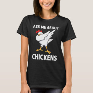 Camiseta Frango Legal Para Homens Mulheres Dabbing Ave Domé