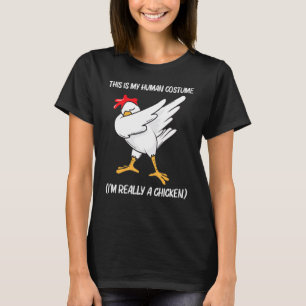 Camiseta Frango Legal Para Homens Mulheres Dabbing Ave Domé