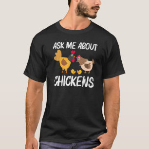Camiseta Frango Legal Para Homens Mulheres Galo Galinha Fra