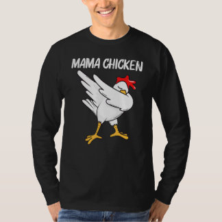 Camiseta Frango Legal Para Mulheres Mãe Dabbing Ave Domésti