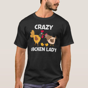 Camiseta Frango Legal Para Mulheres Mãe Galo Galinha Frango