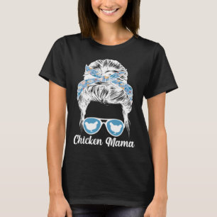 Camiseta Frango Mama Mensagem Bun Ficken Proprietário Chick