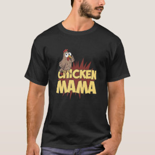 Camiseta Frango Mamãe Pet Cute Animal Dia das Mães Frango