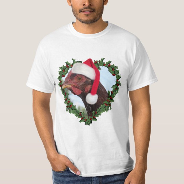Camiseta Frango Natal * Rhode Island Red (Frente)