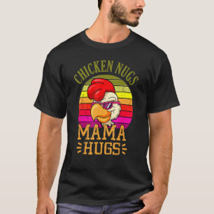Camiseta Frango Nugs E Abraços Da Mamãe Dia Das Mães