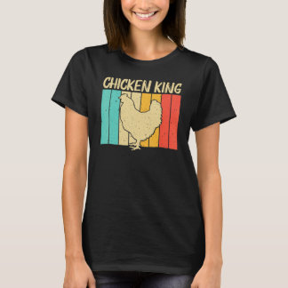 Camiseta Frango Para Homens Meninos Criador de Frango Avicu