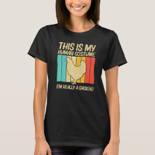 Camiseta Frango Para Homens Mulheres Criador de Frango Aves