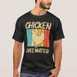 Camiseta Frango Para Homens Mulheres Criador de Galinhas Av
