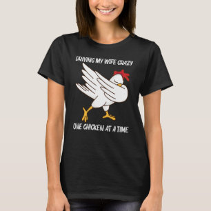 Camiseta Frango Para Homens Pai Aves Galo Ovo