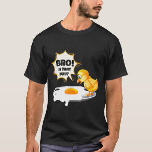Camiseta Frango - Piada Engraçada De Frango, Família De Irm